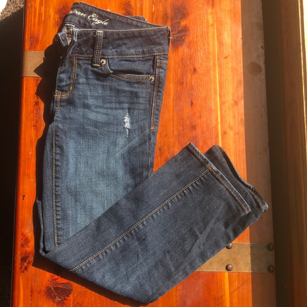 AE denim capris